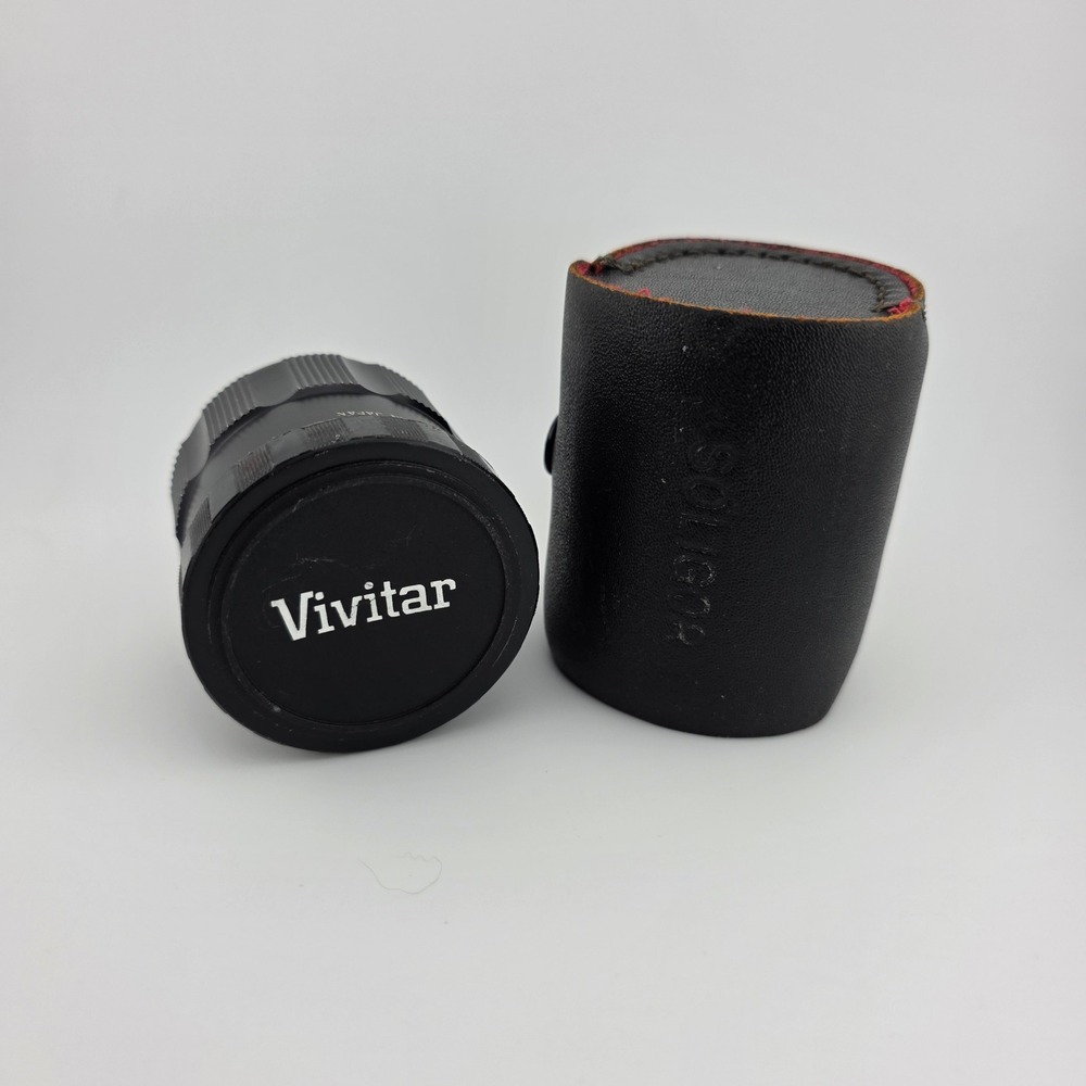 Vivitar 3X Tele Converter Lens Japan with Case Photography Camera Accessory‎